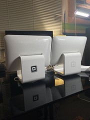 Square POS Bundle 2x Square Register 2x Square Stand (White)