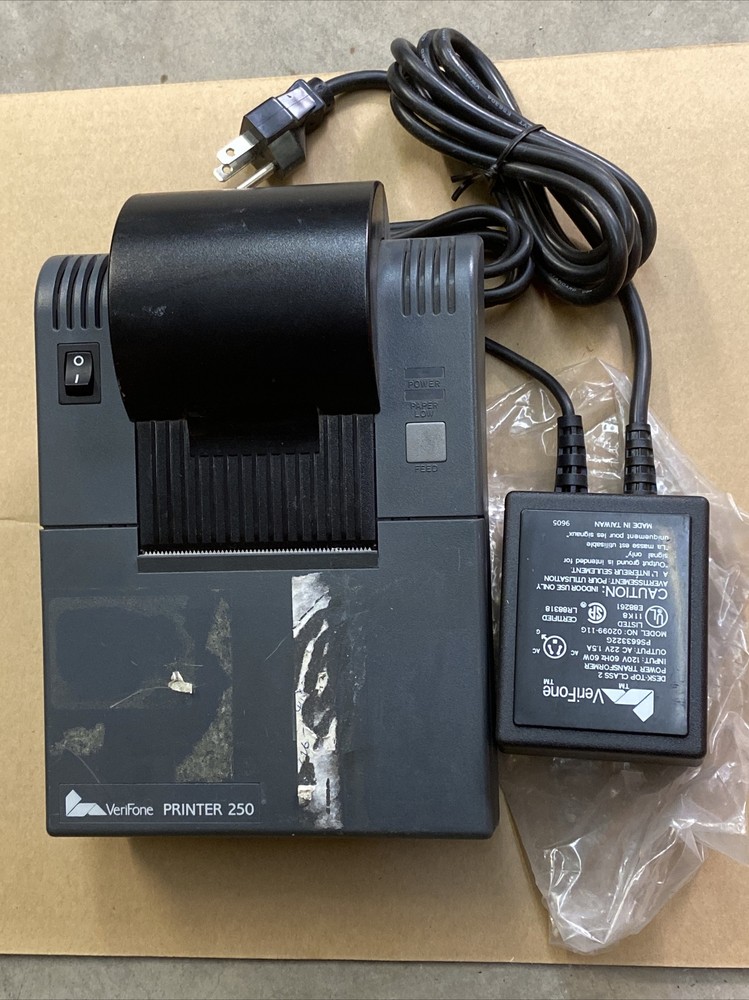VeriFone 250 Point of Sale Printer – For Tranz 330 380 Credit Card POS Terminal