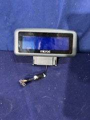 Micros Workstation Rear LCD Display 400801-001 WS5 WS5A POS System POS Terminal