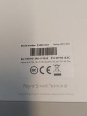 Poynt P3301 V2.0 Smart Terminal POS System w/ AC2301 Docking Station