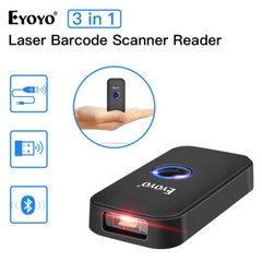 Eyoyo Mini Pocket 2D Scanner QR Code Wireless Bluetooth Phone Barcode Scanner