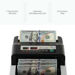 Royal Sovereign High Speed Bill Counter, UV/MG Counterfeit Detection (RBC-100N)