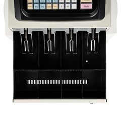 48 Keys Electronic Cash Register, LED Retail POS System W/ Printer, Cash Drawer