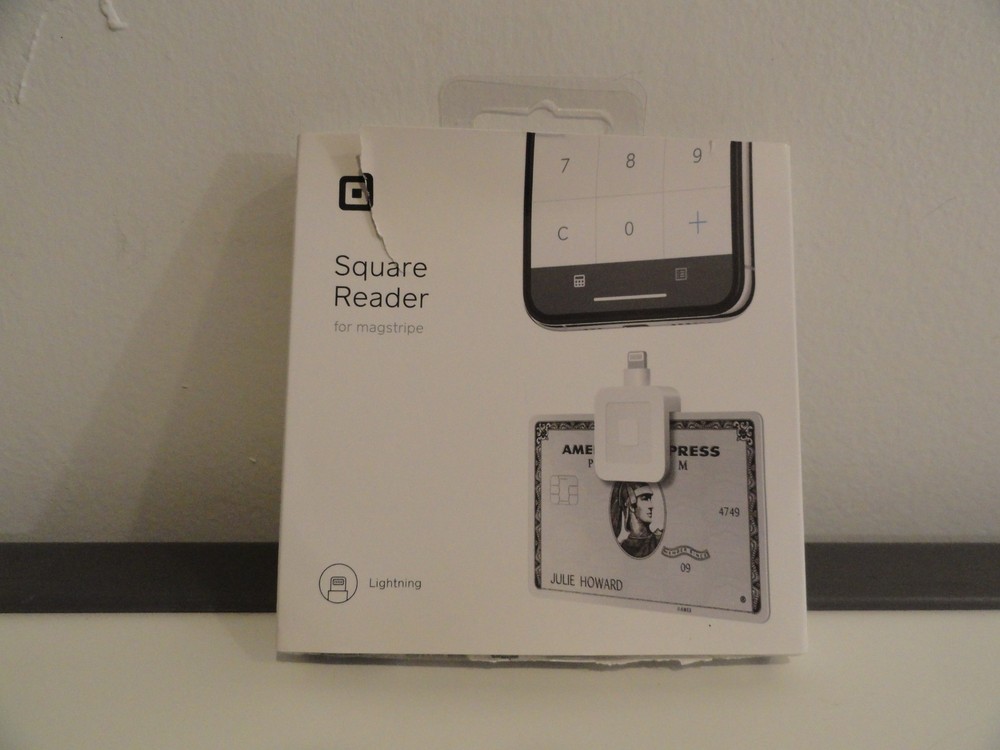 Square A-SKU-0523 Reader for Magstripe Lightning Connector NEW UNUSED