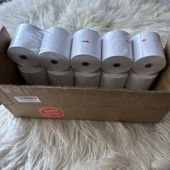 Thermal Paper 3 1/8 X 230Ft, 10 Rolls Receipt Paper Work for Star Micronics TSP1