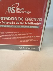 Royal Sovereign RBC-1000-SC Digital Cash Bill Counter NEW, open box
