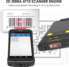 Android 13 PDA | Zebra Scanner | Rugged | Wi-Fi 6 | 4G | Boost Warehouse Efficie