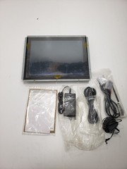 3M MicroTouch OP-115 Touch Screen LCD Monitor VGA RS232 USB w/ Cables Untested