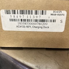 Socket Mobile BLACK Charging Dock for All 600/700 Series AC4133-1871 NEW SEALED