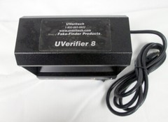UVeritech UVerifier 8 Fraud Fighter Counterfeit Money Bill Detector Equipment