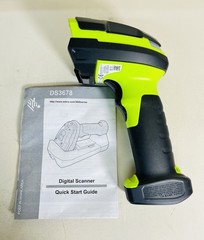 ZEBRA DS3678 BLUETOOTH ULTRA-RUGGED HANDHELD DIGITAL WIRELESS BARCODE SCANNER
