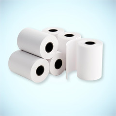 2 1/4” X 65 Ft Thermal Paper Receipt Rolls, Fits Ingenico 3500 5000 Verifone …