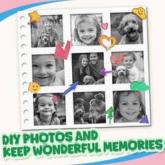 720Pcs Thermal Paper for Kids Camera Instant Print, 57x25mm 10PCS