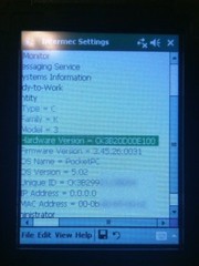 Intermec CK3 CK3B20D00E100 Windows Mobile 6.1 Imager Barcode Scanner Color CK3B