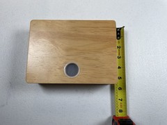 Money-Savings-Box: Cash Savings Box with $10K, 5K, 3K, 2K, 1K, $500 Solid Wood