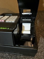 Sharp XE-A107 Electronic Cash Register “Repair” Keys-Power Cord Included