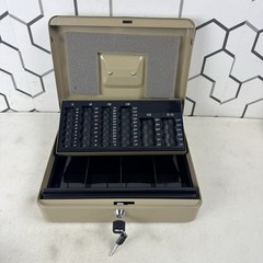 PM Company SecurIT 3 in 1 Cash Box, 11.5 x 9.5 x 3.5 Inches (04967)