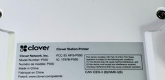 Clover Station P550 Printer NFC Apple Pay Contactless Clover POS