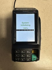 Dejavoo Z9 VEGA3000 Black 3.5″ LCD POS Credit Card Terminal TESTED
