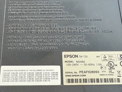 EPSON TM-T20 M249A Thermal Receipt Printer POS USB Serial DB9 With Power Cords