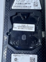 Ingenico Lane 3000 CL/Eth USB Pin-Pad Credit Card Machine WORKS! No Power Supply