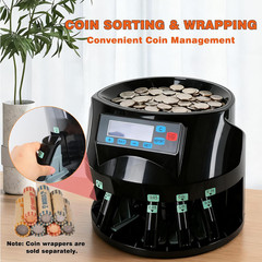 T9600A Professional USD Coin Counter Sorter Coin Counting Machine Automatical