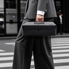 Cash Box with Money Tray and TOP Key & Push-Button Lock, Money Saving Lock Bo…