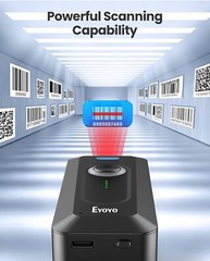 Eyoyo Mini 2D QR Code Bluetooth Barcode Scanner Reader for iPhone Android Phone