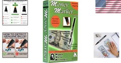 12 Counterfeit Detection Pens with Red Ink – Essential Currency Check Tools