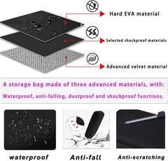 Hard EVA Carrying Storage Case Compatible with Zebra TC56 Scanner /TC52/ TC52x/
