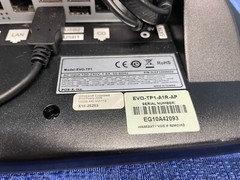 POS-X EVO-TP1-A1R-AP TouchScreen 15″ POS Display w/ Intel Atom CPU N270 @1.60GHz