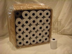 2-1/4 x 74 (BPA FREE) thermal credit card paper -Made in USA