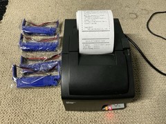 STAR SP700 SP742 POS Receipt Printer Square & Clover with 4 Ribbon Catridges