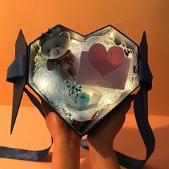 Cash Gift Money Box with Pull-Out Kit & String Lights – Birthday Surprise Box