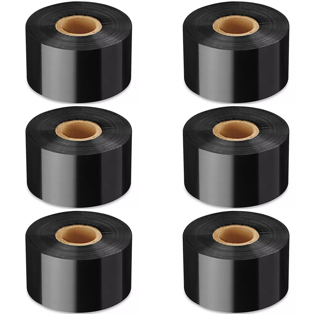 Premium Thermal Transfer Ribbon 2 Inches X 984 Ft 6 Pack