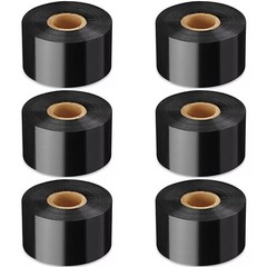 Premium Thermal Transfer Ribbon 2 Inches X 984 Ft 6 Pack