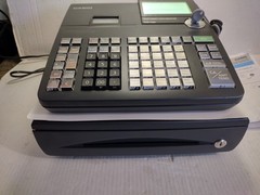 Casio PCR-T500 Electronic Cash Register Thermal Print Manual Drawer Keys