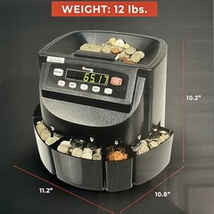 Cassidy C200 Coin Sorter, Counter and Roller