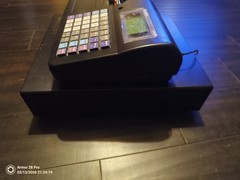 Pickup Only – Nadex CR180 Cash Register Steel Drawer Compact W/ Thermal Print
