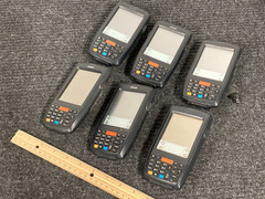 Lot of 6 Janam XM60W Handheld Scanners (Units Only, As Is)
