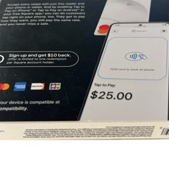 Square Reader For Magstripe (USB-C) Mobile Payment Swipe Credit Card Readers NIB