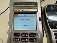 First Data FD130 Duo and FD-35 PIN Pad Credit Debit Card POS Terminal FD130Duo