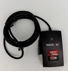 RFIDeas Wave ID Plus RFID Proximity Badge Card Reader RDR-80081AKU USB