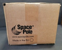 New SpacePole SEA10670-A-02 Duratilt: Ingenico ISC250 100mm Pole + Mount Black