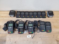 Lot of (14) Untested Ingenico – (7) Link/2500, (2) iUC285, (3) ICT220, (2) IP350