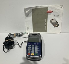 Ingenico ICT 220 Verifone VX 520 Charge Machine w/ Telephone Line Chord/ Guide
