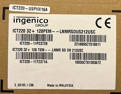 New Complete Set Ingenico ICT 220 Payment Terminal w/ Power Adapter & All Cables