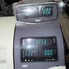 Toshiba TEC MA 1535 Electric Cash Register w/Keys Original VTG