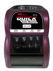 Coin Sorter 400 Capacity Sorts 260 Coins Per Minute – Includes 16 Wrappers