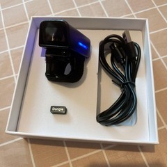 JRHC Portable 1D Bluetooth Barcode Scanner Wireless Mini Ring Reader Tested